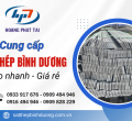 Cung cấp sắt thép Bình Dương giá sỉ, giao nhanh cho mọi công trình